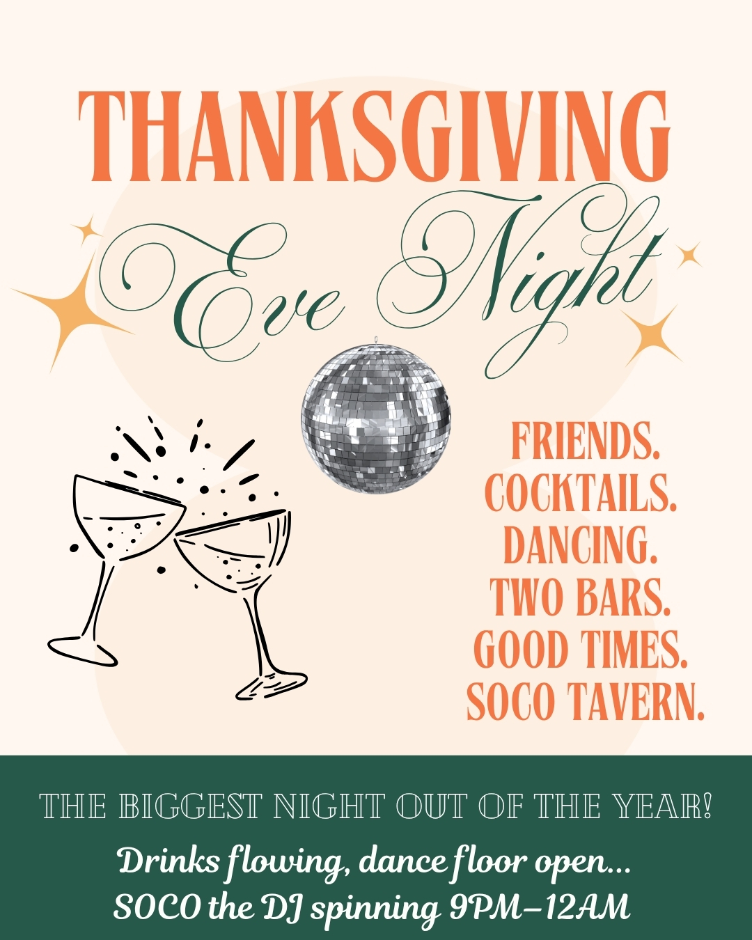 thanksgiving eve flyer